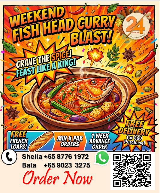 Weekend Fish Head Curry Blast