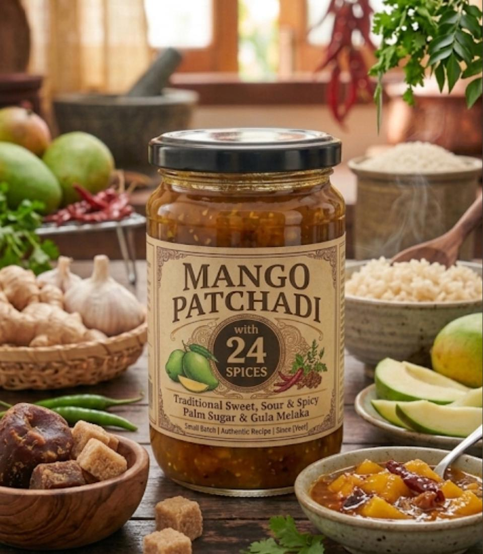 24 Spices Mango Patchadi — ready-to-eat vegetarian pickle